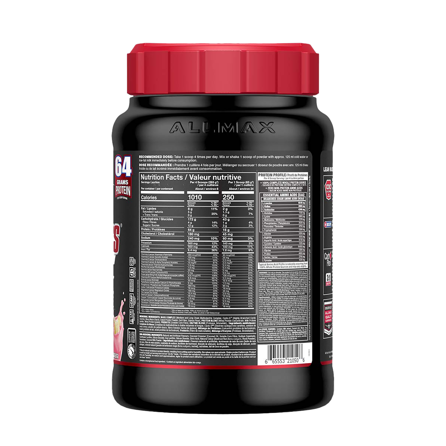 QuickMass&reg; - Strawberry Banana - 3.5lbs  | GNC